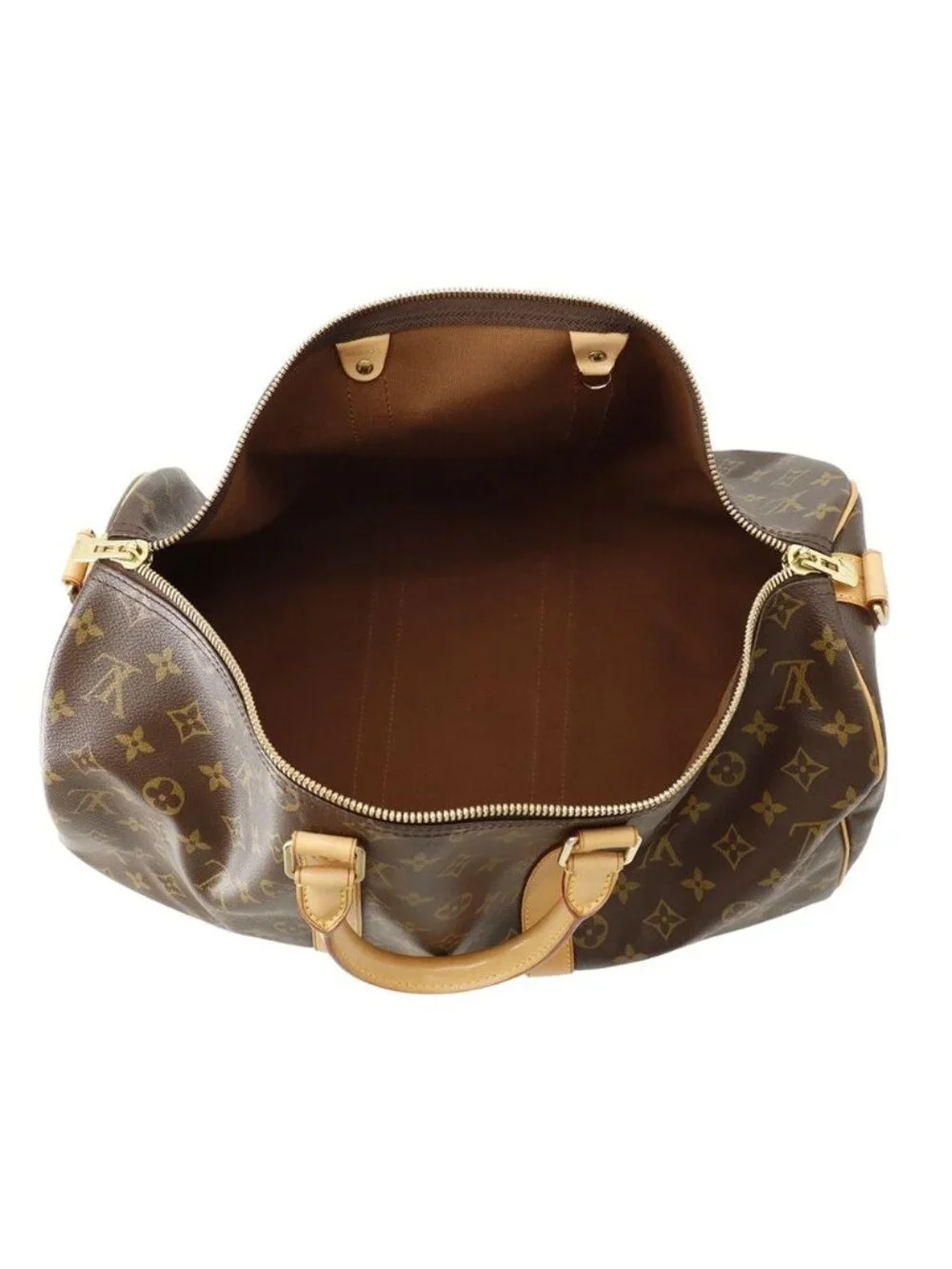 Louis Vuitton Boston Bag Monogram Keepall Bandouliere 45 2-Way Travel